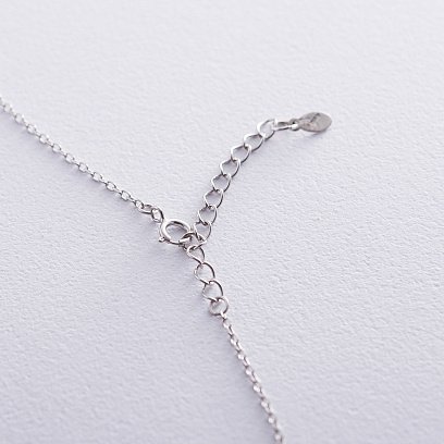 Серебряное колье "Ножницы" 18922 №3