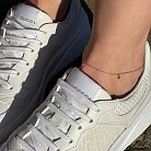 Золотой браслет на ногу "Звезды" б04215 от ювелирного магазина Оникс - 2