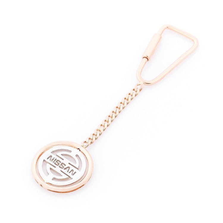 Золотой брелок "Nissan-Нисан" бр00011 от ювелирного магазина Оникс