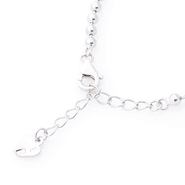 Срібний браслет для гравіювання (фіаніти) 141289 від ювелірного магазину Онікс - 2