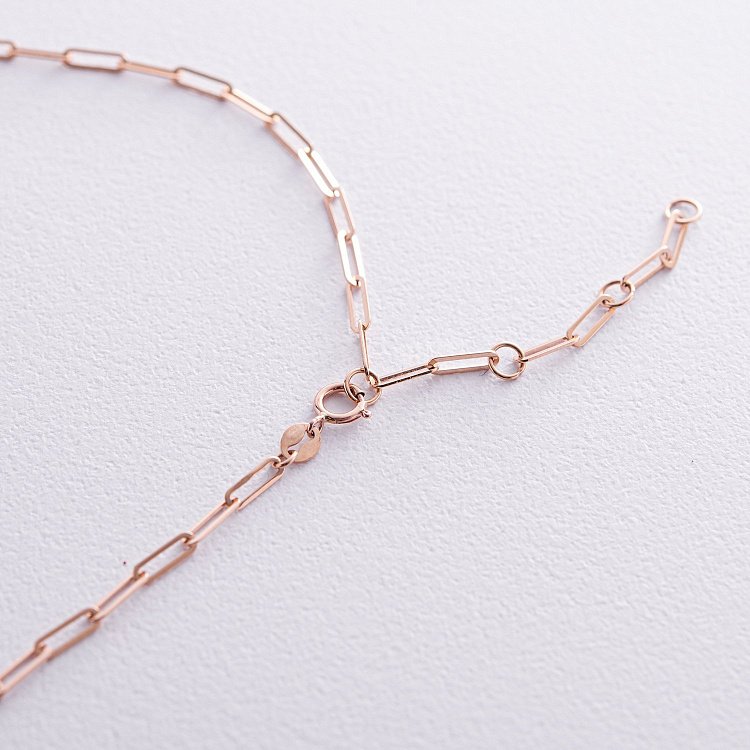 Колье "Ванесса" mini в красном золоте кол02359 от ювелирного магазина Оникс - 7