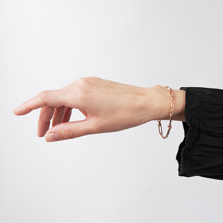 Золотий браслет "Ланцюжок" б05833 від ювелірного магазину Онікс - 1