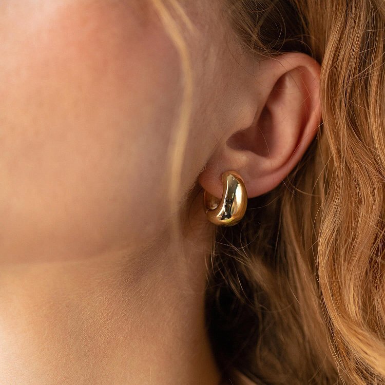 Сережки в жовтому золоті "Грація" с06690 від ювелірного магазину Онікс - 13