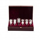 Срібний набір чарок "Тюльпан" (6 шт.) нш73041 от ювелирного магазина Оникс