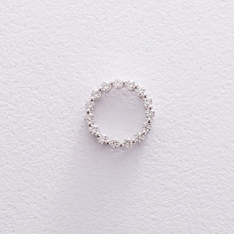 Золота підвіска з діамантами пб0182ri від ювелірного магазину Онікс - 3