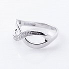 Золотое помолвочное кольцо "Бесконечность" с бриллиантами р0318б от ювелирного магазина Оникс - 2