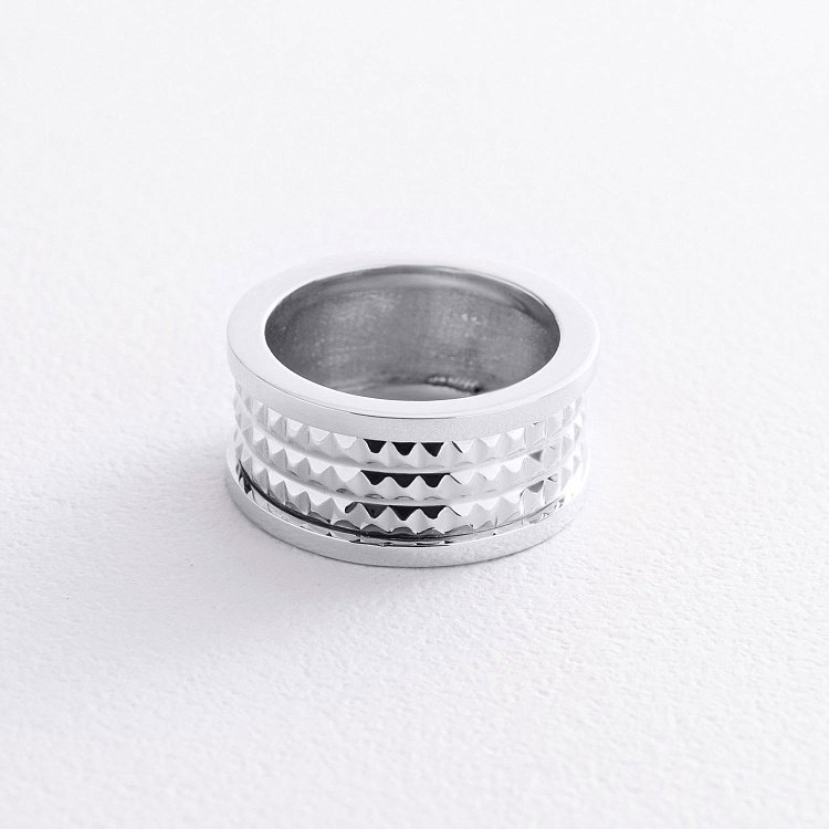 Каблучка "Gina" у білому золоті к07412 від ювелірного магазину Онікс - 3