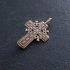 Православный крест "Распятие Господне" п00788 от ювелирного магазина Оникс - 2