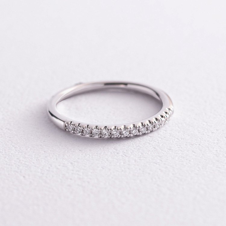 Золота каблучка з діамантами кб0371nl від ювелірного магазину Онікс - 3