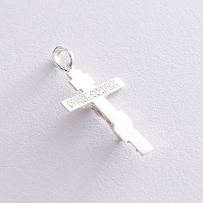Православный крест из серебра 13167 №3