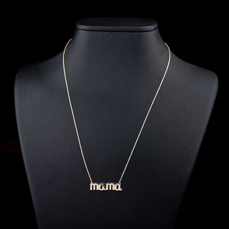 Золоте кольє "Мама" кол00962 від ювелірного магазину Онікс