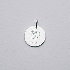 Срібний кулон з гравіюванням "Знак Зодіаку" 132722 от ювелирного магазина Оникс - 6