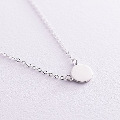 Срібне кольє "Знак зодіаку Козеріг" 181052козеріг №4