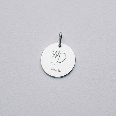 Срібний кулон з гравіюванням "Знак Зодіаку" 132722z №7