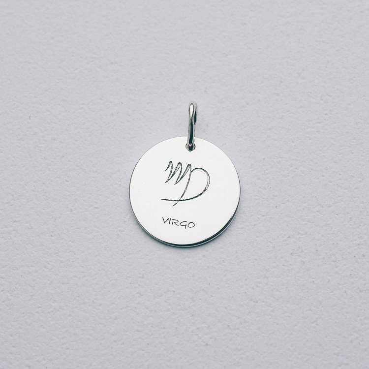Срібний кулон з гравіюванням "Знак Зодіаку" 132722z від ювелірного магазину Онікс - 6