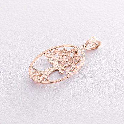 Золотая подвеска "Древо жизни" п02966 №3