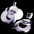 Серебряные сережки 12804 от ювелирного магазина Оникс - 2