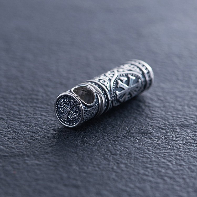 Серебряный кулон - мощевик 133087 от ювелирного магазина Оникс - 3