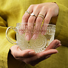 Кольцо "Mona" в желтом золоте к07407 от ювелирного магазина Оникс - 16