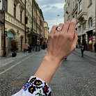 Серебряное кольцо "Моя Украина" 112647у от ювелирного магазина Оникс - 5