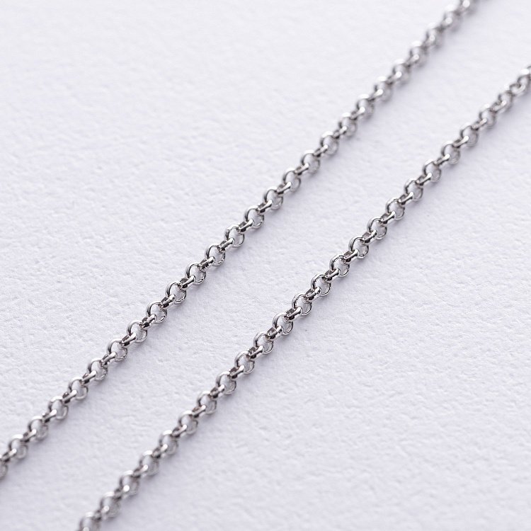 Серебряная цепочка (плетение Ролло) рс130217 от ювелирного магазина Оникс - 2