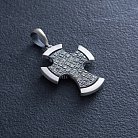 Срібний хрест "Архангел Михаїл" 1193 от ювелирного магазина Оникс - 3