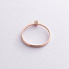 Помолвочное золотое кольцо с бриллиантами 227592421 от ювелирного магазина Оникс - 4