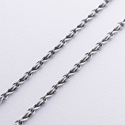 Мужская серебряная цепочка "Бесконечность" 15157 №3