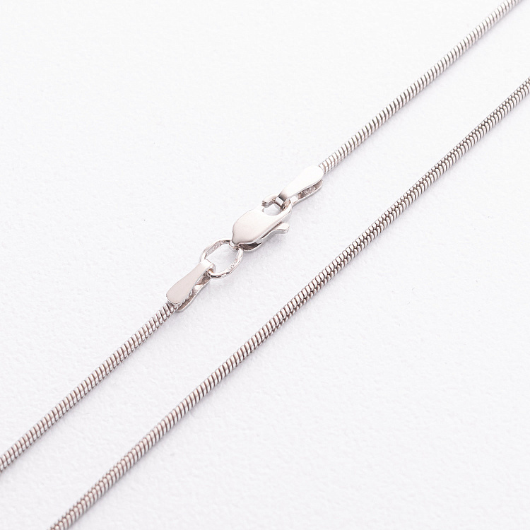 Серебряная цепочка Снейк рс104214 от ювелирного магазина Оникс