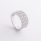 Золота каблучка з діамантами кб0561cha от ювелирного магазина Оникс