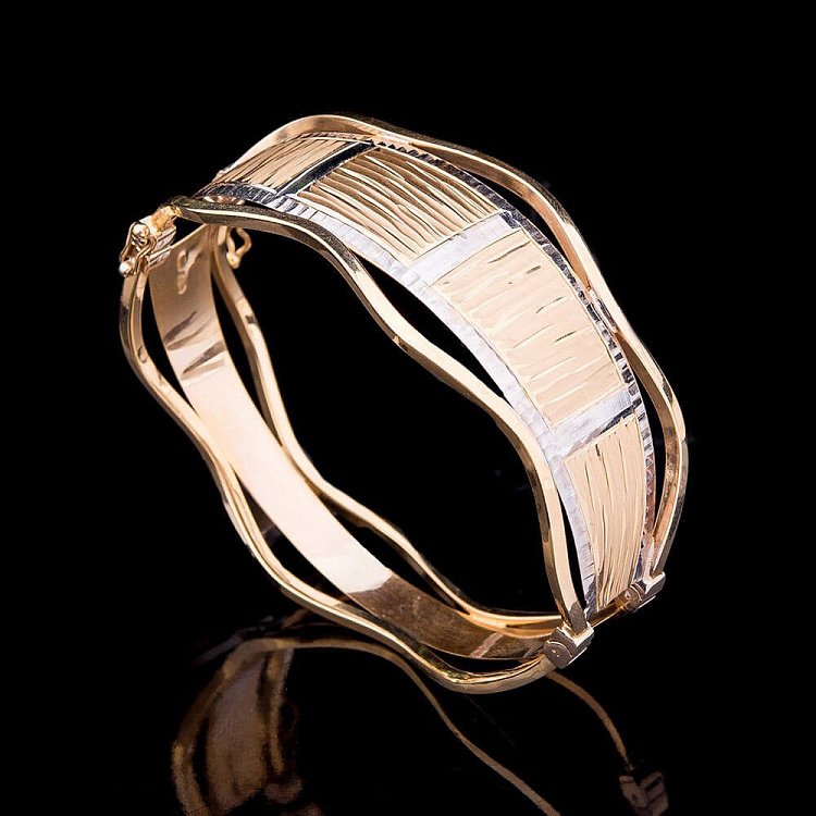 Золотий браслет б00808ж від ювелірного магазину Онікс - 1