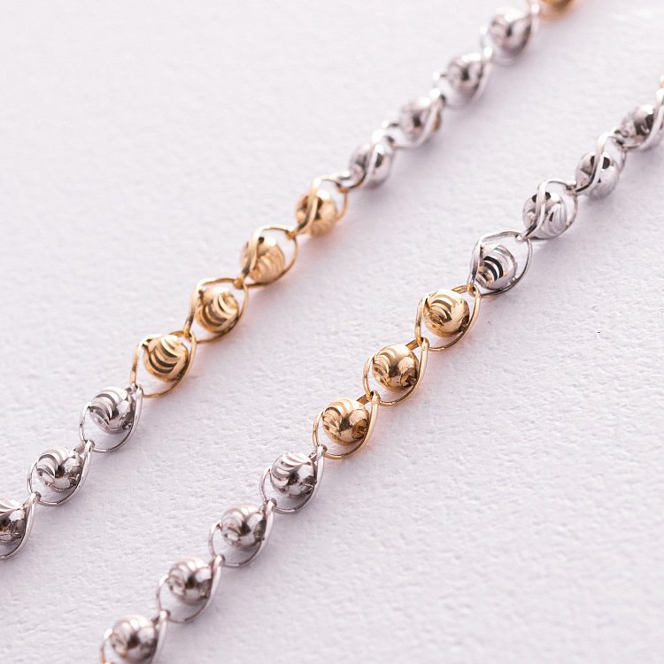 Эксклюзивная золотая цепочка ц00292 от ювелирного магазина Оникс - 2