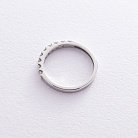 Золотое кольцо с бриллиантами к100072 от ювелирного магазина Оникс - 1