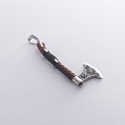 Серебряный кулон "Топор - Шлем Ужаса" с деревом 7044t от ювелирного магазина Оникс - 6