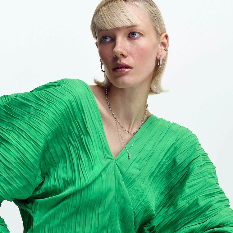 Серебряные серьги "Priscilla" 7260род от ювелирного магазина Оникс - 1