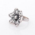 Срібний перстень "Квітка" 11389 от ювелирного магазина Оникс