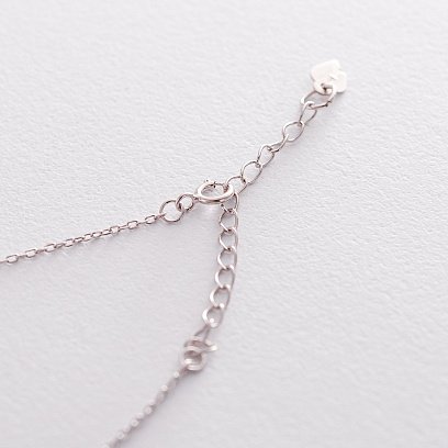 Серебряное колье "Геометрия" 18883 №2