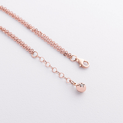 Браслет "Фантазія" у червоному золоті б05797 №3