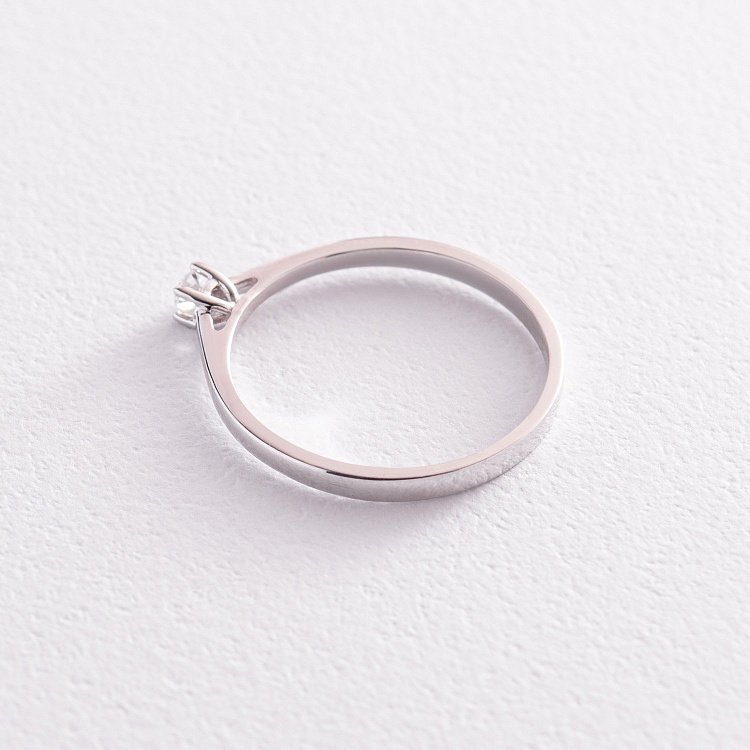 Помолвочное золотое кольцо с бриллиантом кб0400z от ювелирного магазина Оникс