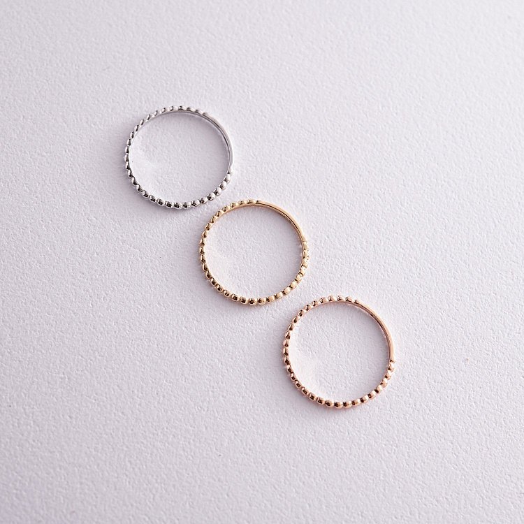 Каблучка в білому золоті к06630 від ювелірного магазину Онікс - 24