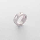 Срібний перстень з фіанітом 112036 от ювелирного магазина Оникс