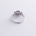 Золотое кольцо (сапфир, бриллиант) R01024mi от ювелирного магазина Оникс - 2