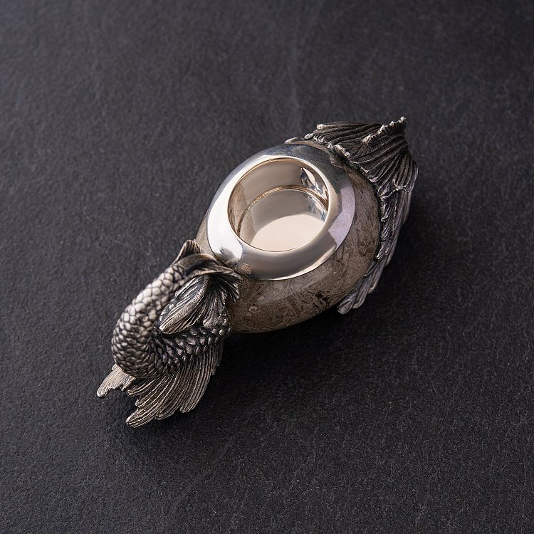 Серебряная фигура ручной работы 23144 от ювелирного магазина Оникс - 2