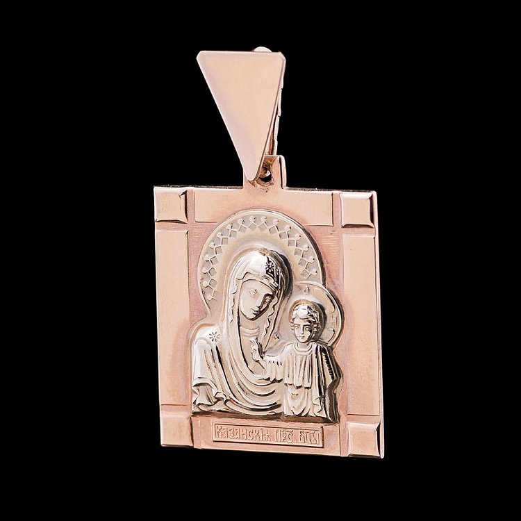 Золота ладанка п00102 від ювелірного магазину Онікс