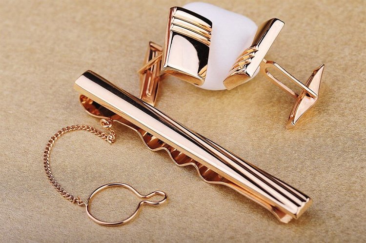 Запонки з візерунком зап00016з від ювелірного магазину Онікс - 2