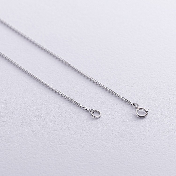 Золотое колье с бриллиантами и разноцветными сапфирами колб0125gm от ювелирного магазина Оникс - 4