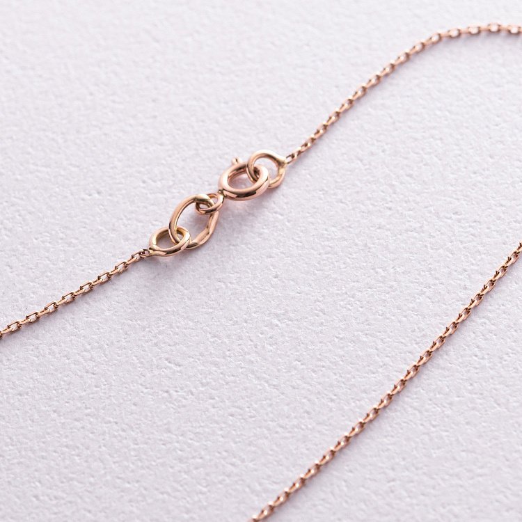 Золоте кольє "Хлопчик і дівчинка" (фіаніти) кол00994 від ювелірного магазину Онікс - 3