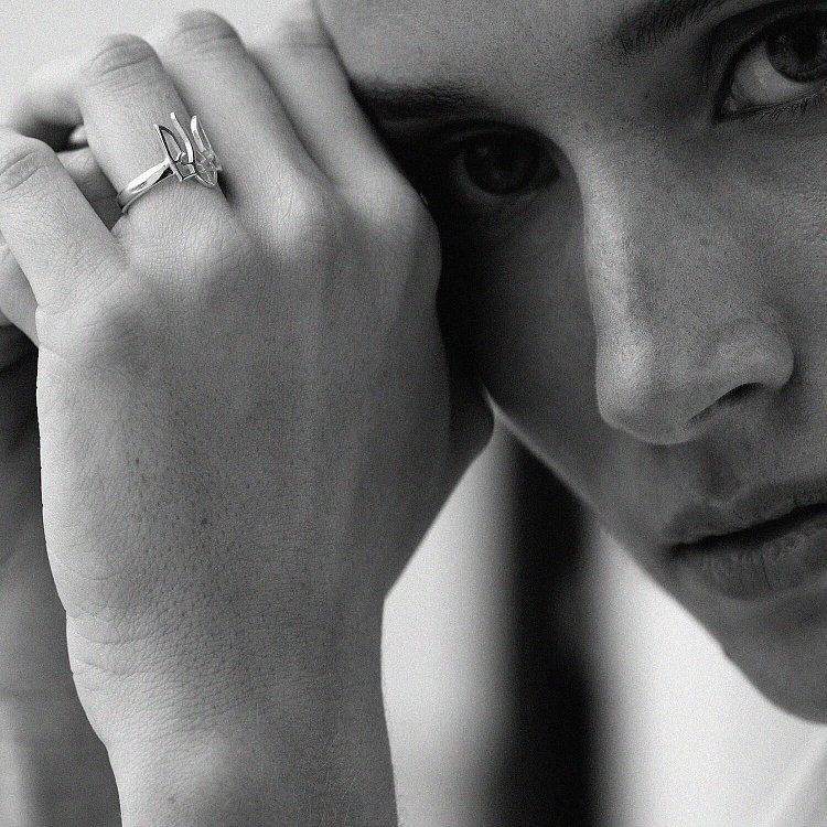 Срібний перстень "Герб України - Тризуб" 111379 від ювелірного магазину Онікс - 17