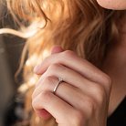 Помолвочное золотое кольцо с бриллиантом кб0411 от ювелирного магазина Оникс - 6