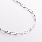 Серебряное колье "Цепочка" 181378 от ювелирного магазина Оникс